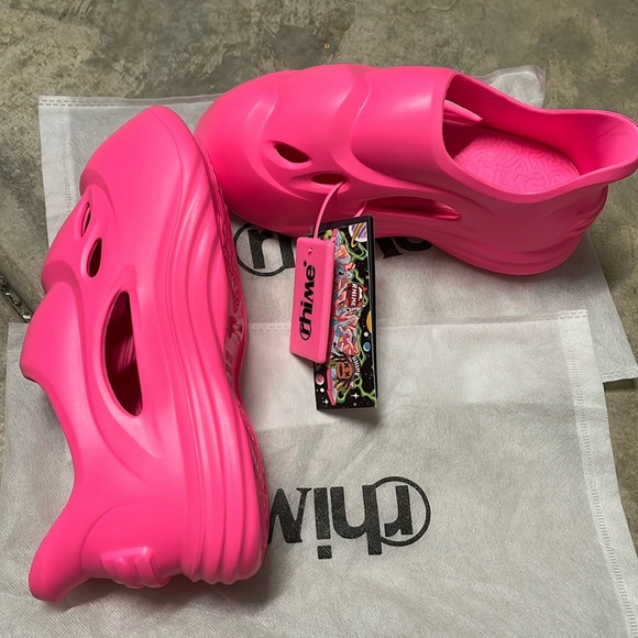 Rhime Alien Slide Foam Runner Pink US9.5 - Picture 1 of 6